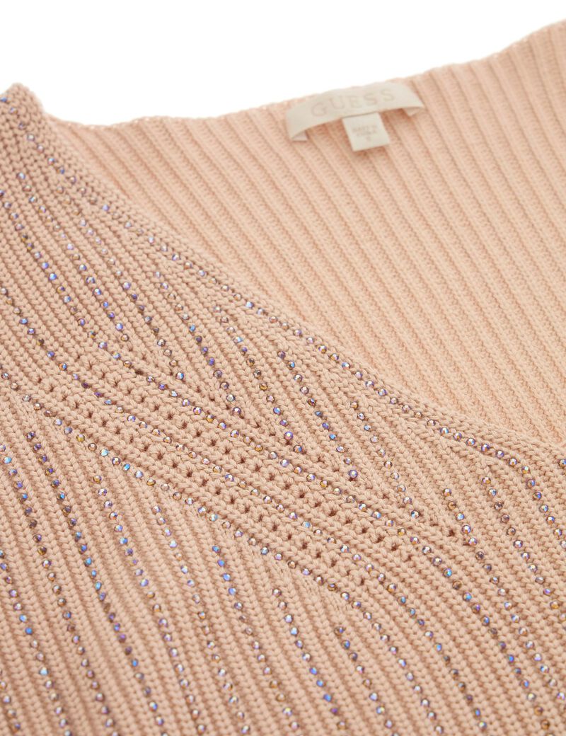 Rhinestone sweater
