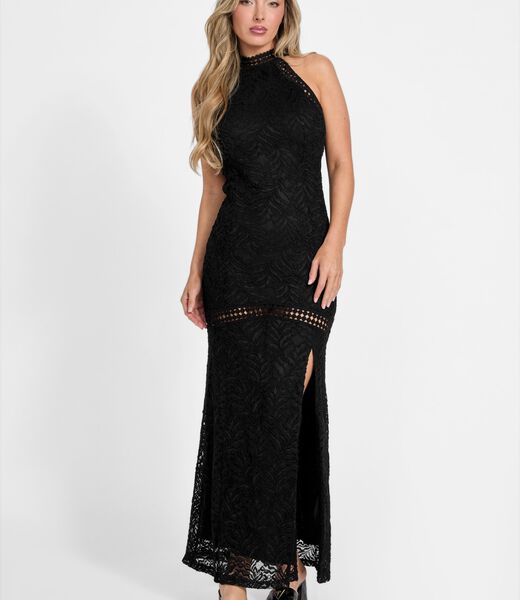 Bodycon lace maxi dress