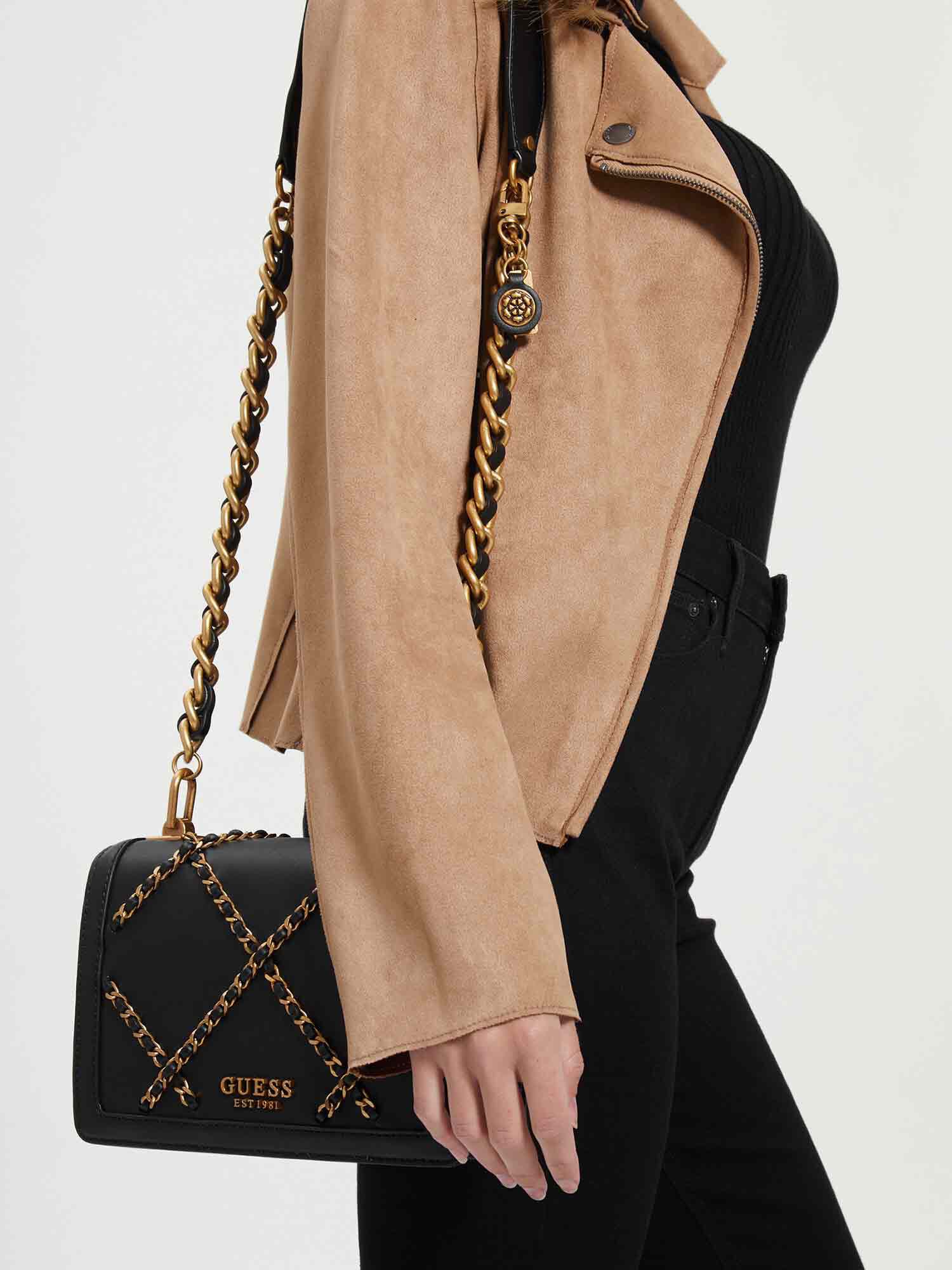 Guess crossbody flap bag discount
