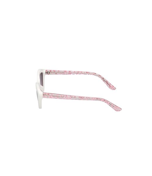Geometric full rim sunglasses