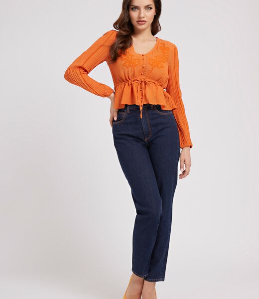 Mom fit denim pant