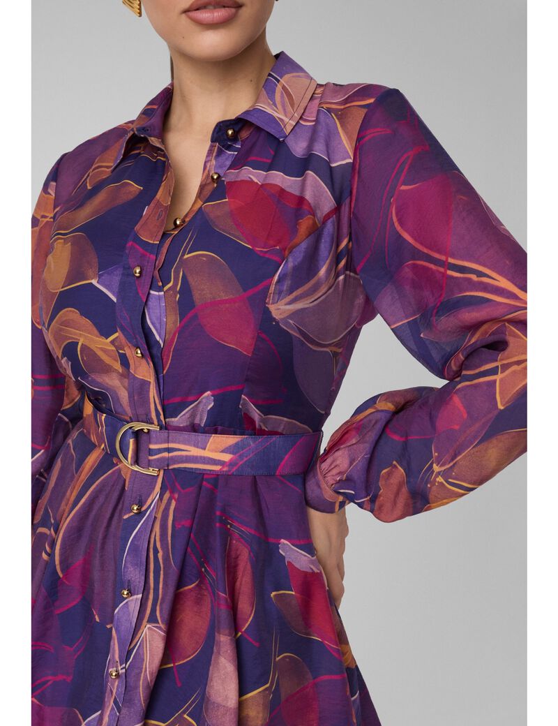 guess marciano chemisier mini dress