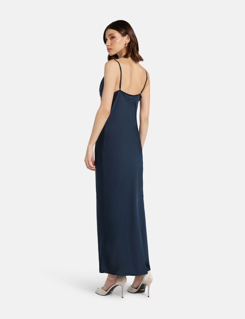 Satin slip dress