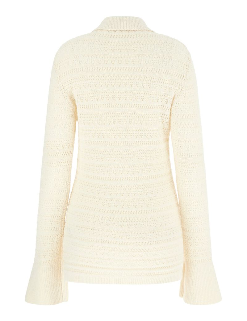 guess ls polo river cardi swtr