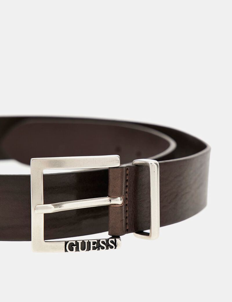 Leather belt