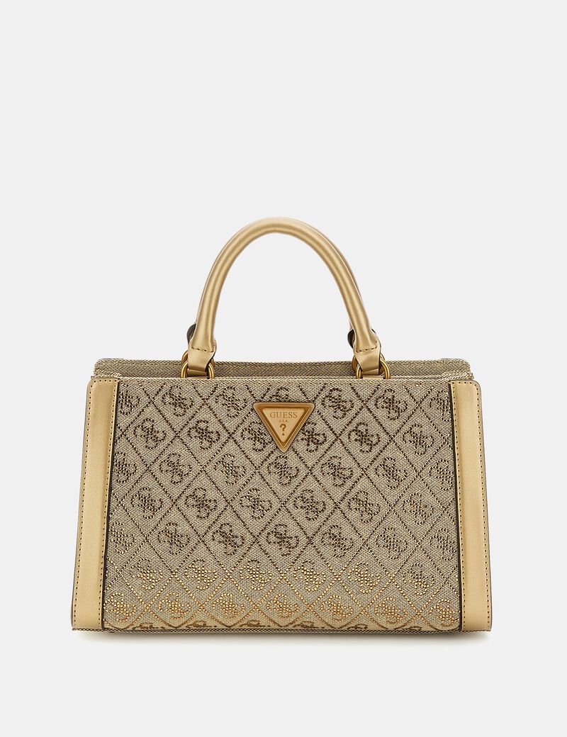 Dili 4G logo rhinestone handbag