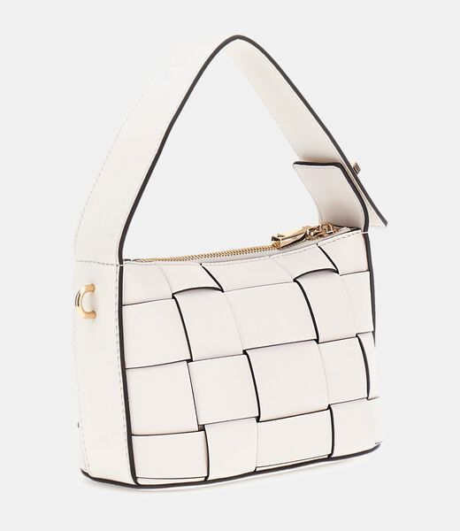 Maylee Woven Mini Hobo Bag