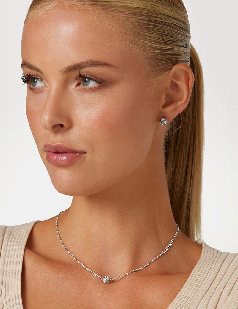 7mm Crystals Bead Necklace