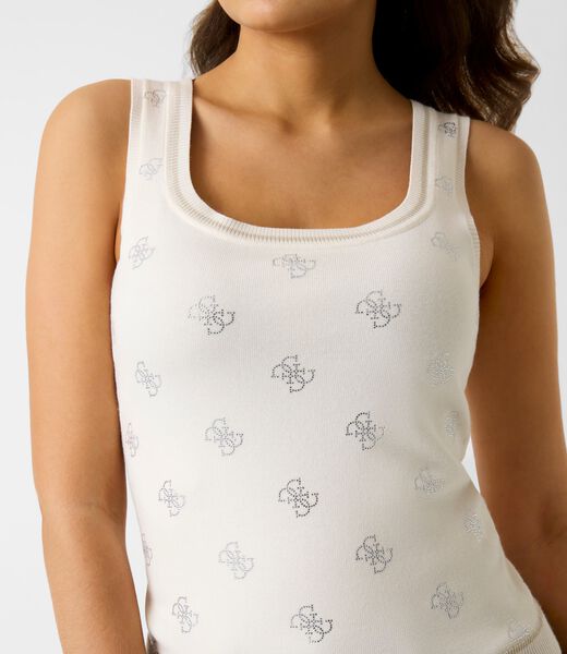 SL 4G RHINESTONES TANK TOP SWT