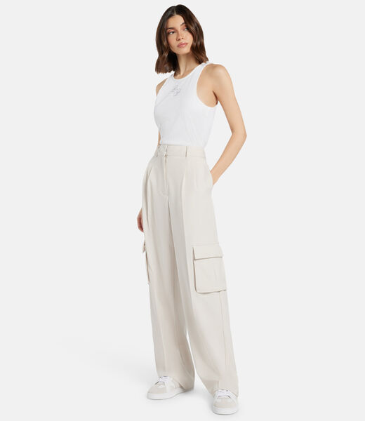 Loose leg regular cargo pant