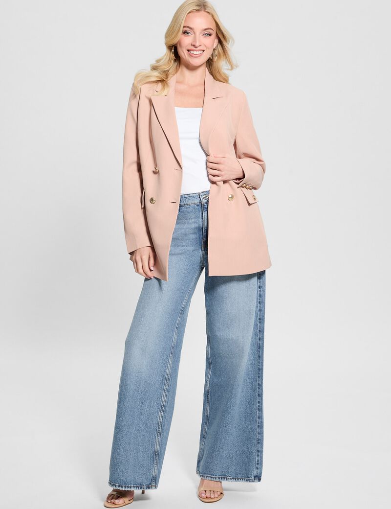 Tailored double-breasted blazer