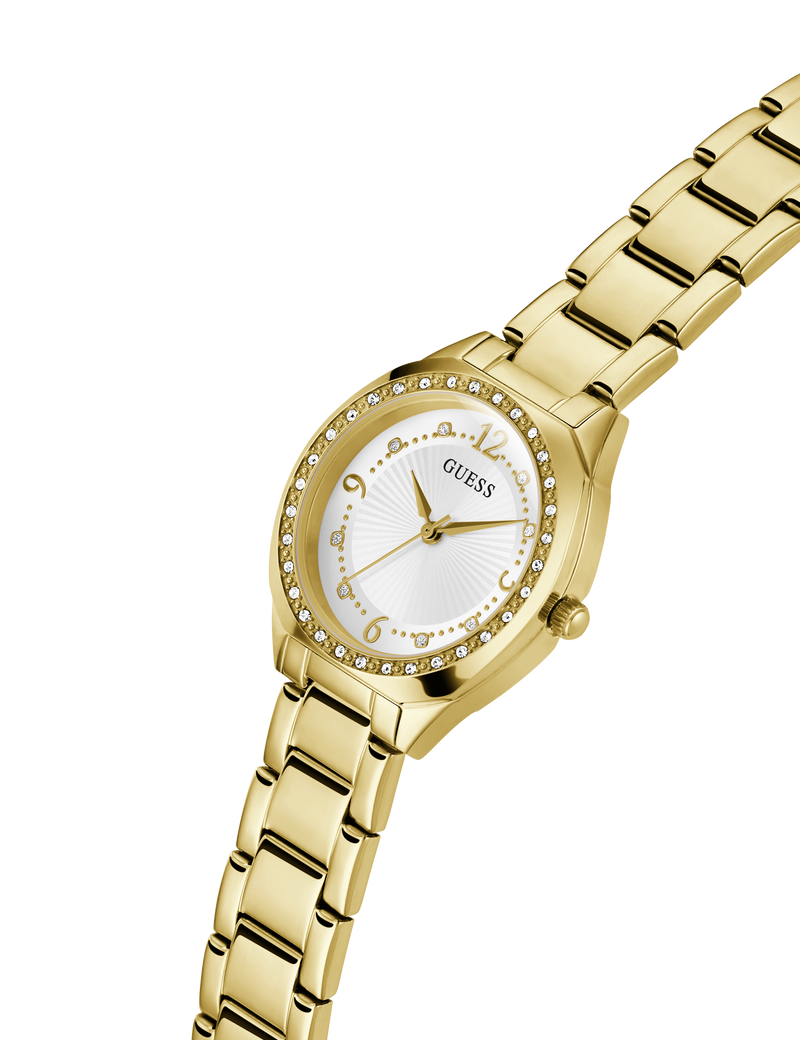 Ladies Gold Tone Analog Watch