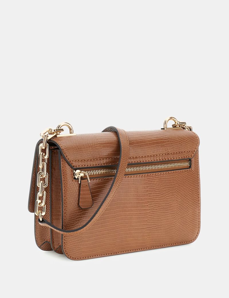 حقيبة سالينج كروس بودي بطبعة جلد التمساح