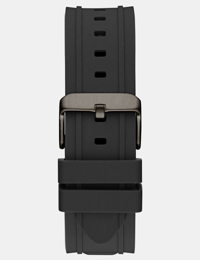 Mens Black 2-Tone Multi-function Watch