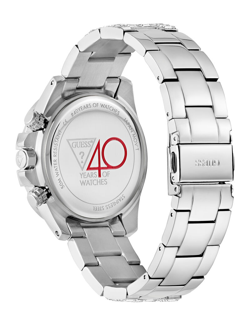 40th Anniversary Limited Edition Silver Tone Multi-function Watch