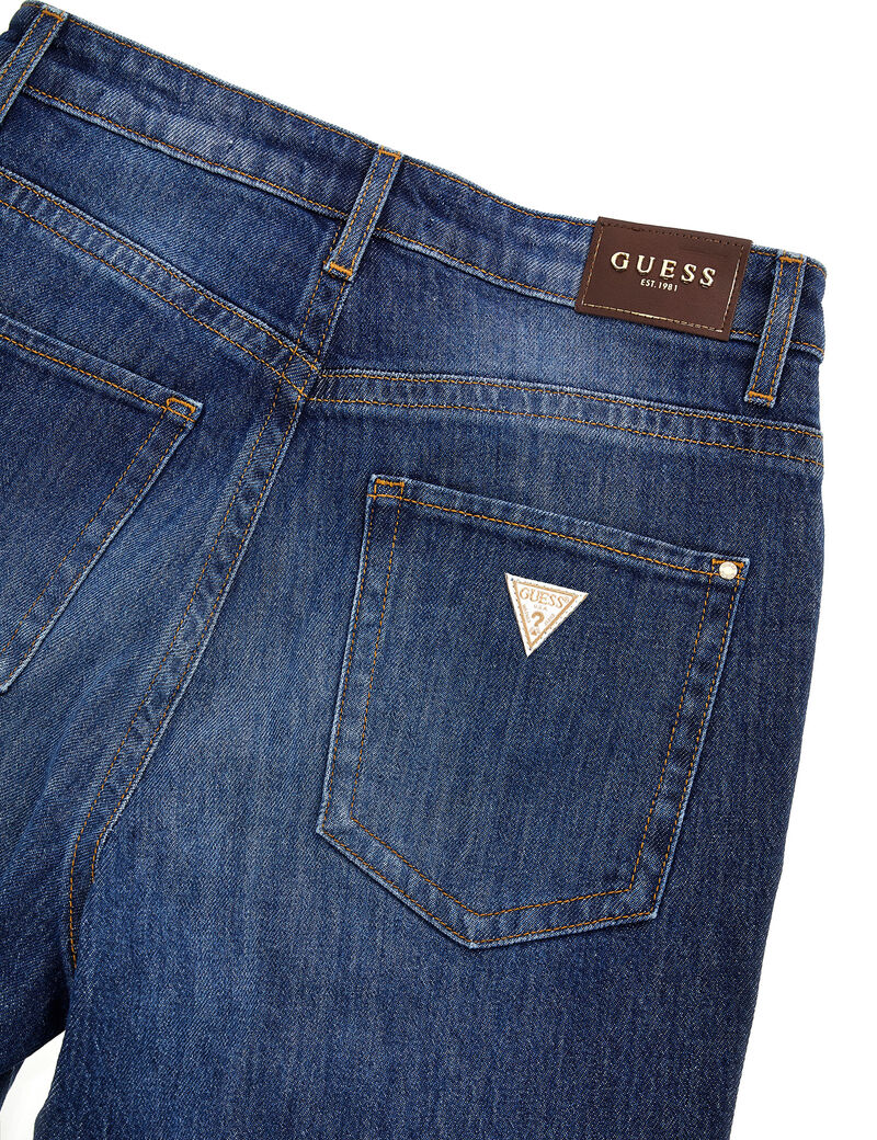 High Rise Wide Leg Denim Pant