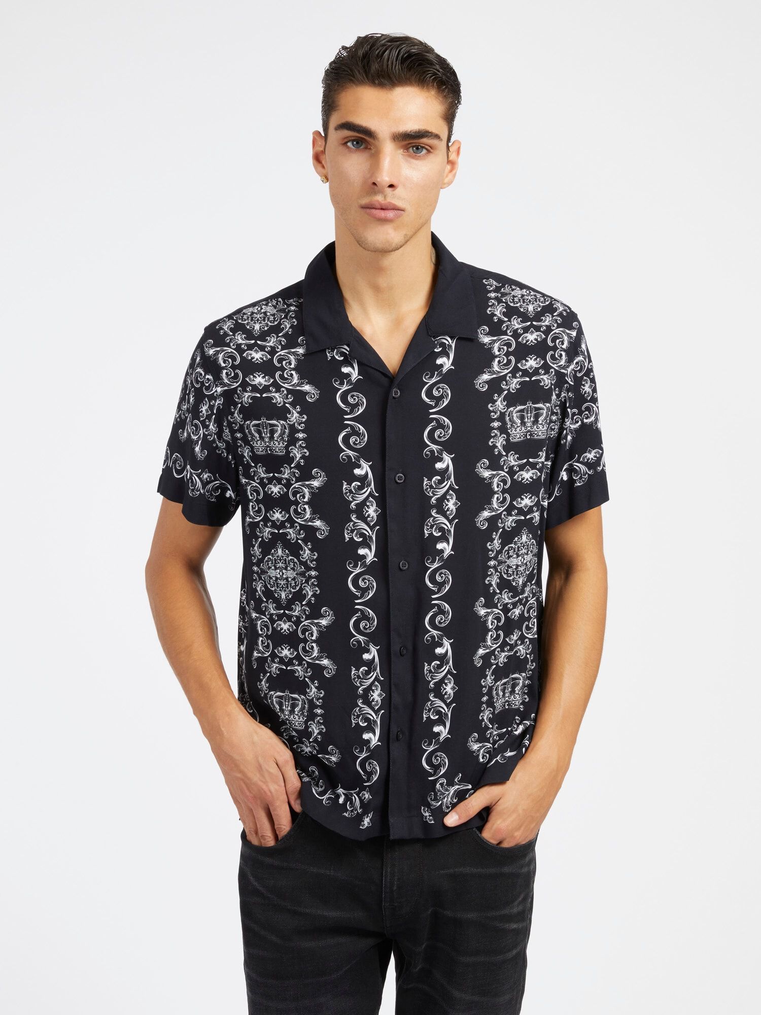 Guess discount printed shirts