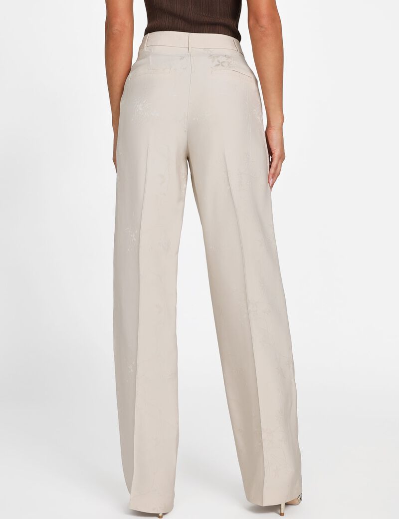 Marciano jacquard straight pants