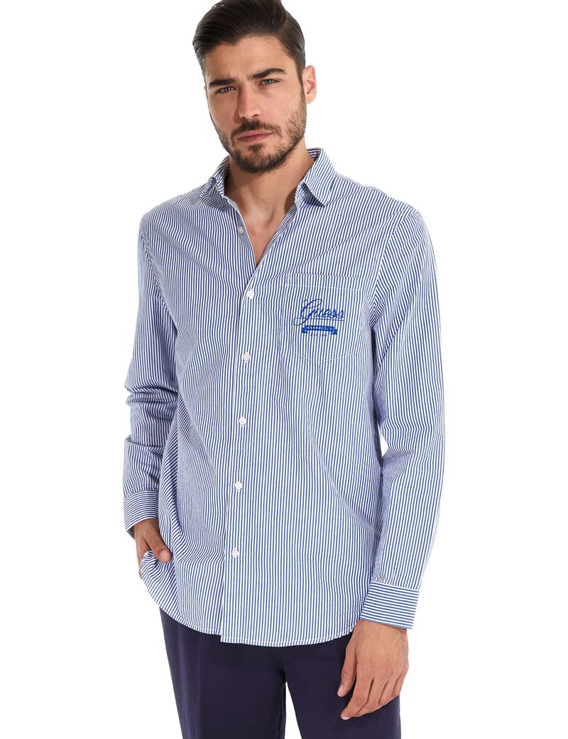 Striped Logo Shirt