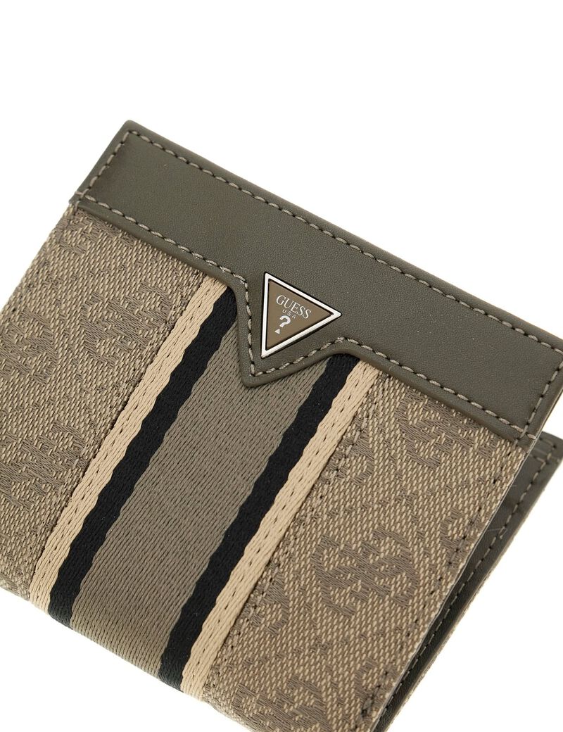 Madrid 4G logo print wallet