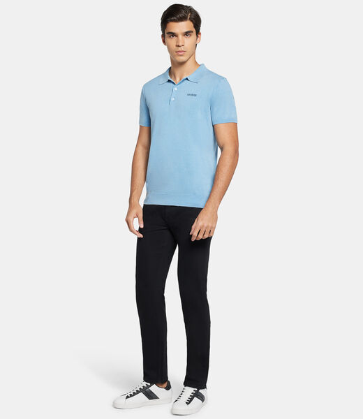 Cree washed polo sweater