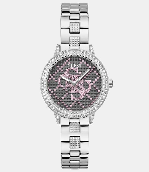 Ladies Silver Tone Analog Watch