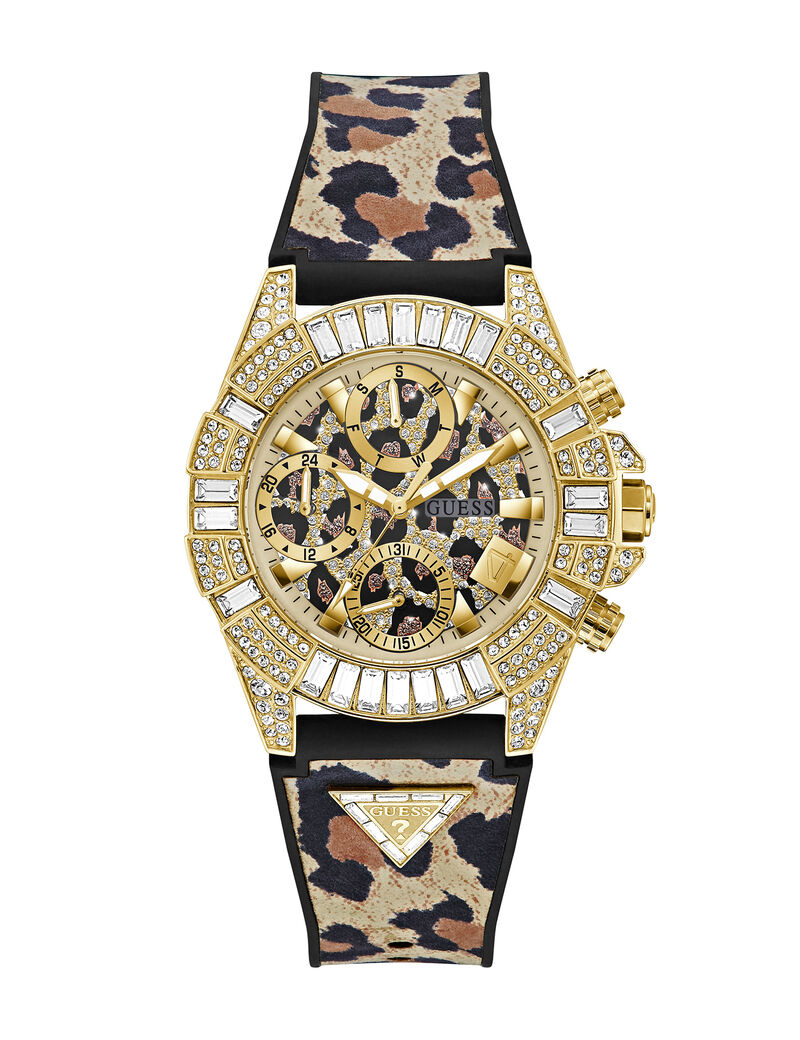 Crystal multi-function watch