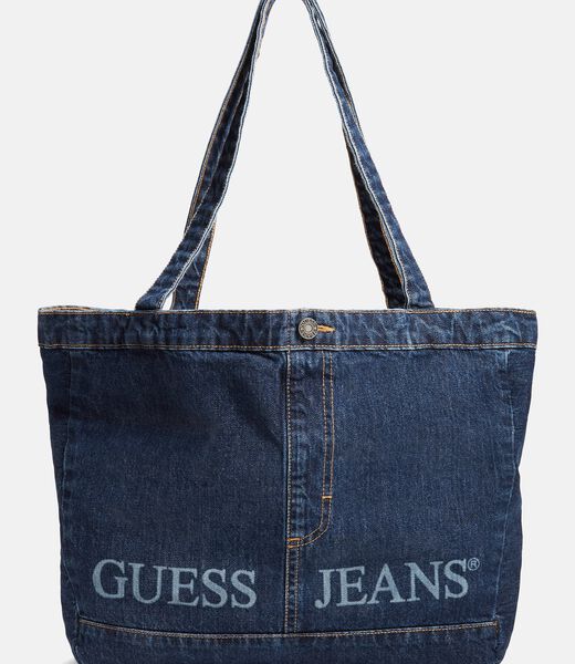 Denim tote bag