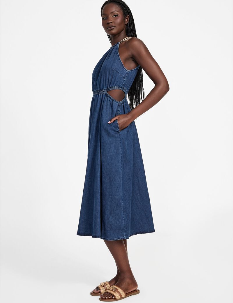 جيس isabel chambray maxi dress