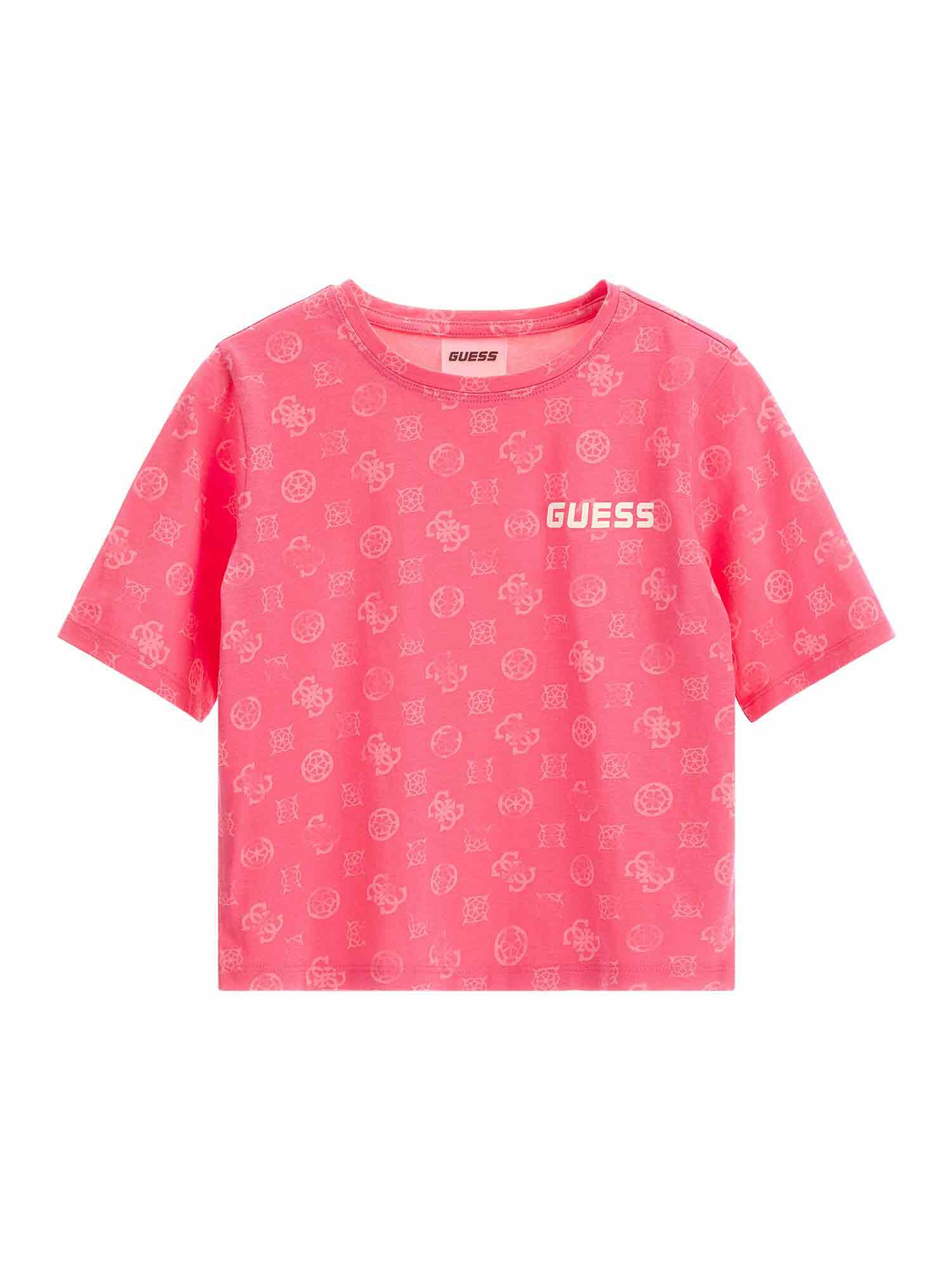 Pink and cheap blue guess shirt