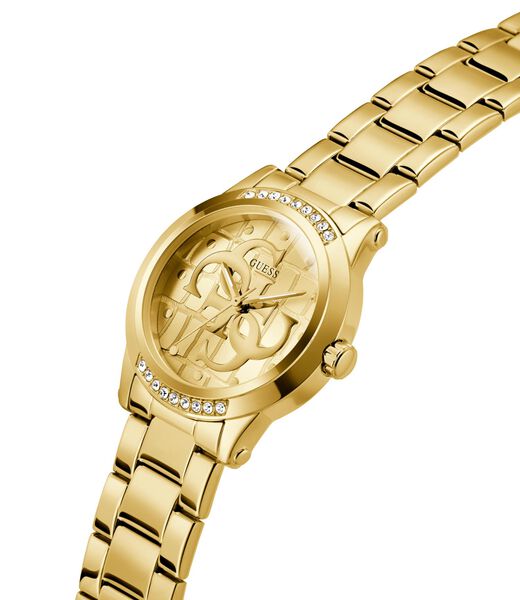 Ladies Gold Tone Analog Watch