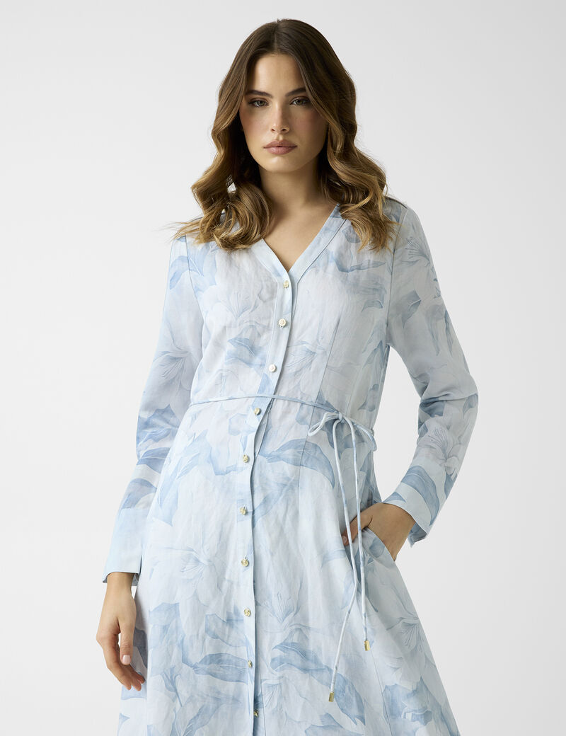 Miriam Button Up Shirt Dress
