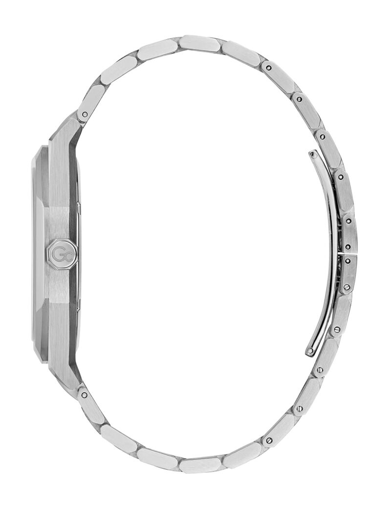 جيس gw coussin sleek slv cs grn dl 42mm qtz slv ss brct fw23