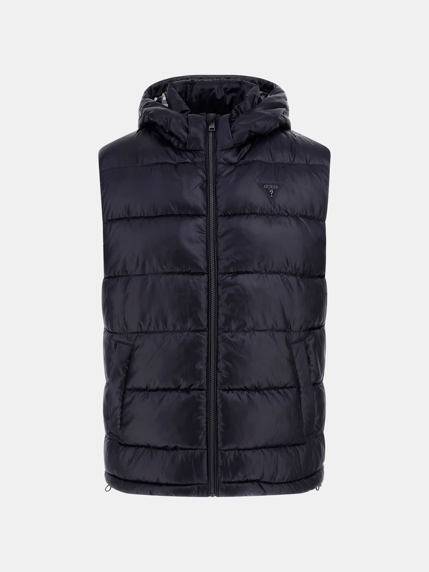 Guess puffer vest mens hot sale