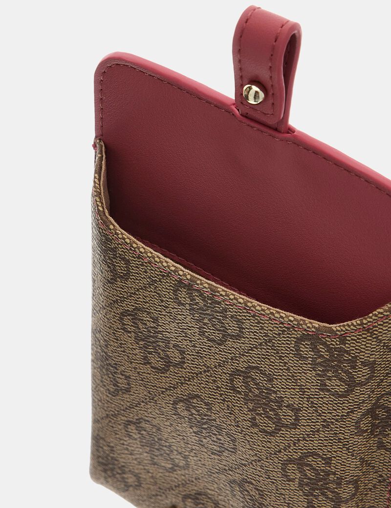 PHONE HOLDER WTH EARPHON POUCH