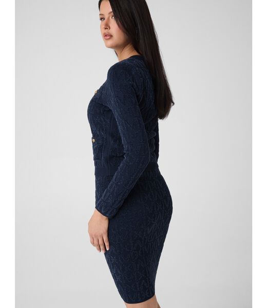 guess marciano zipped cardigan