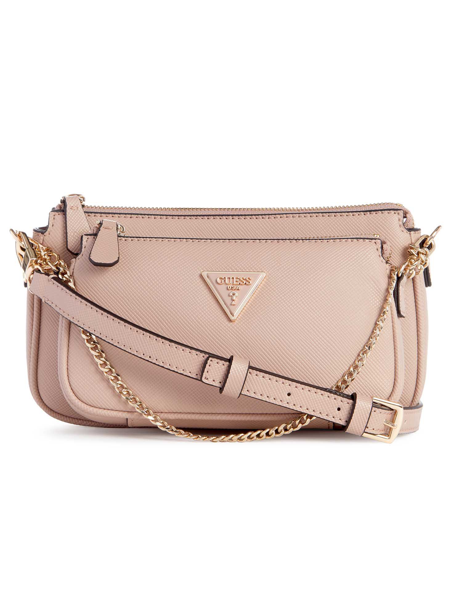 Shop GUESS Online Noelle Saffiano Mini Crossbody Bag