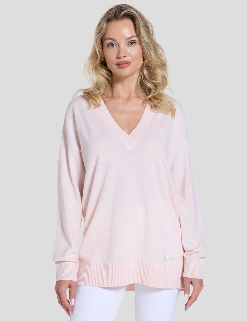 guess cashmere blend sweater