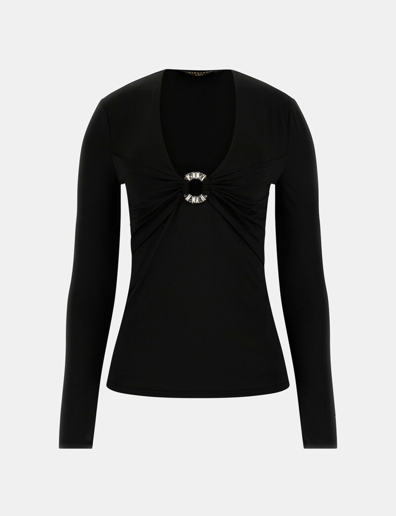 Marciano gathered stretch top