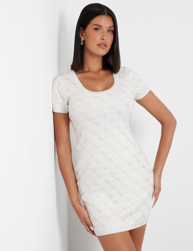 Paige 4G stones dress sweater