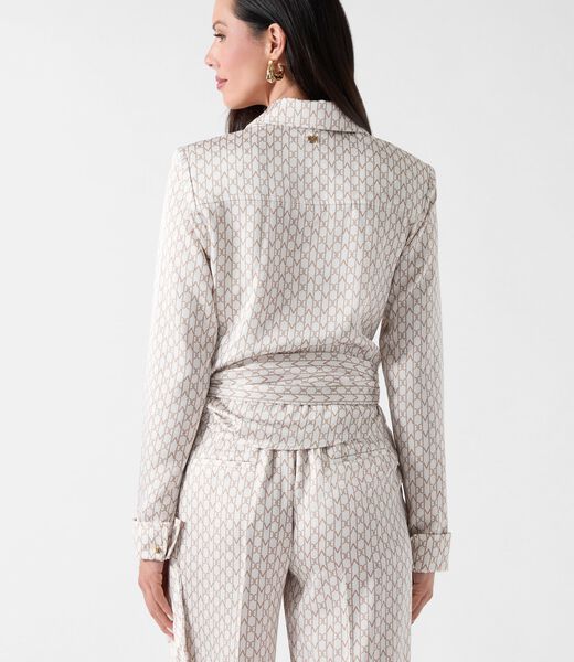 Marciano wrap-up blouse