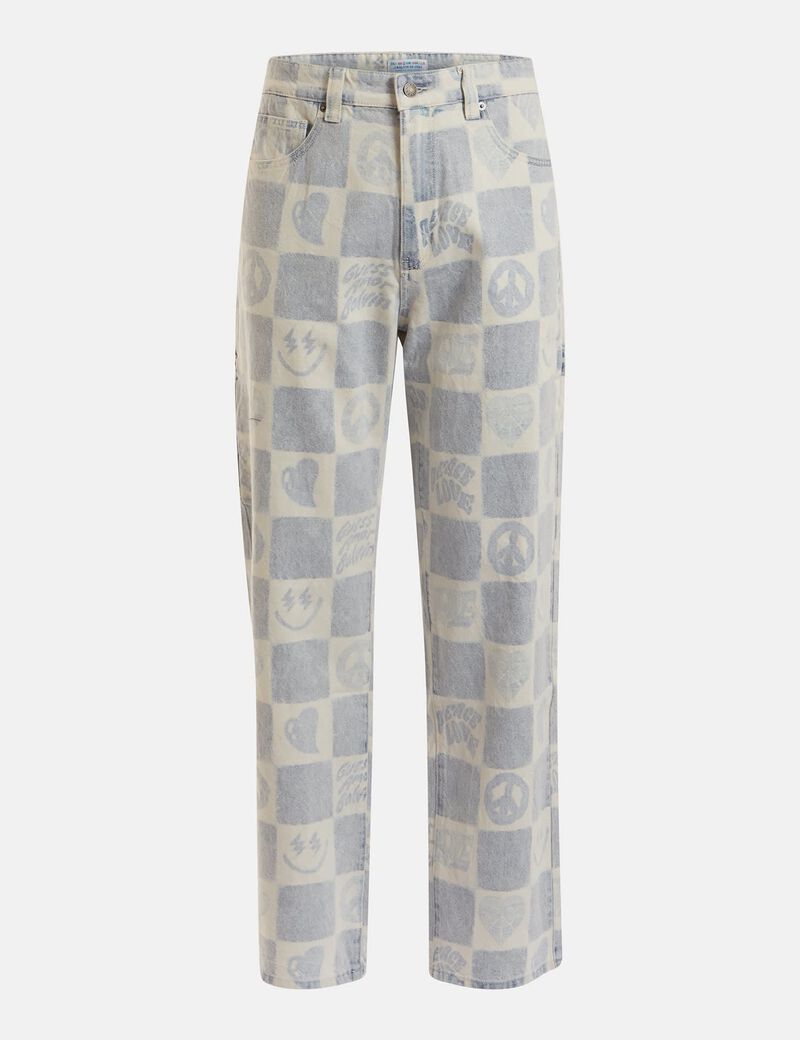 J Balvin Cargo Denim Pant