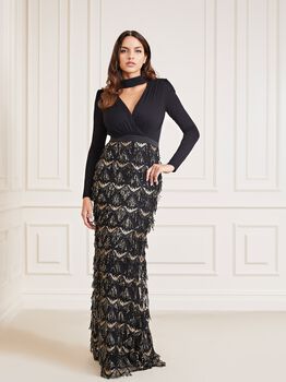 Marciano Sequins Long Dress