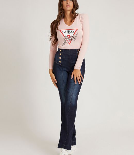 Iconic Rhinestone Triangle T-Shirt