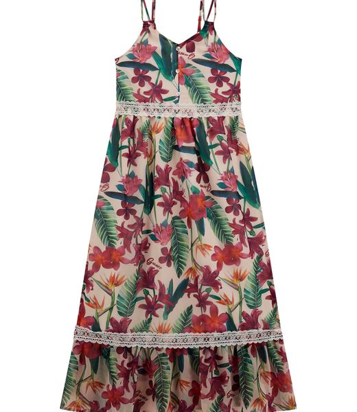 Chiffon midi dress