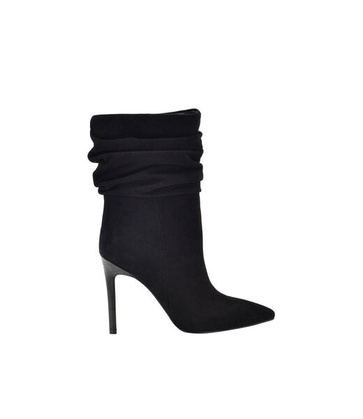 Slouchy Stiletto-Heeled  Boots