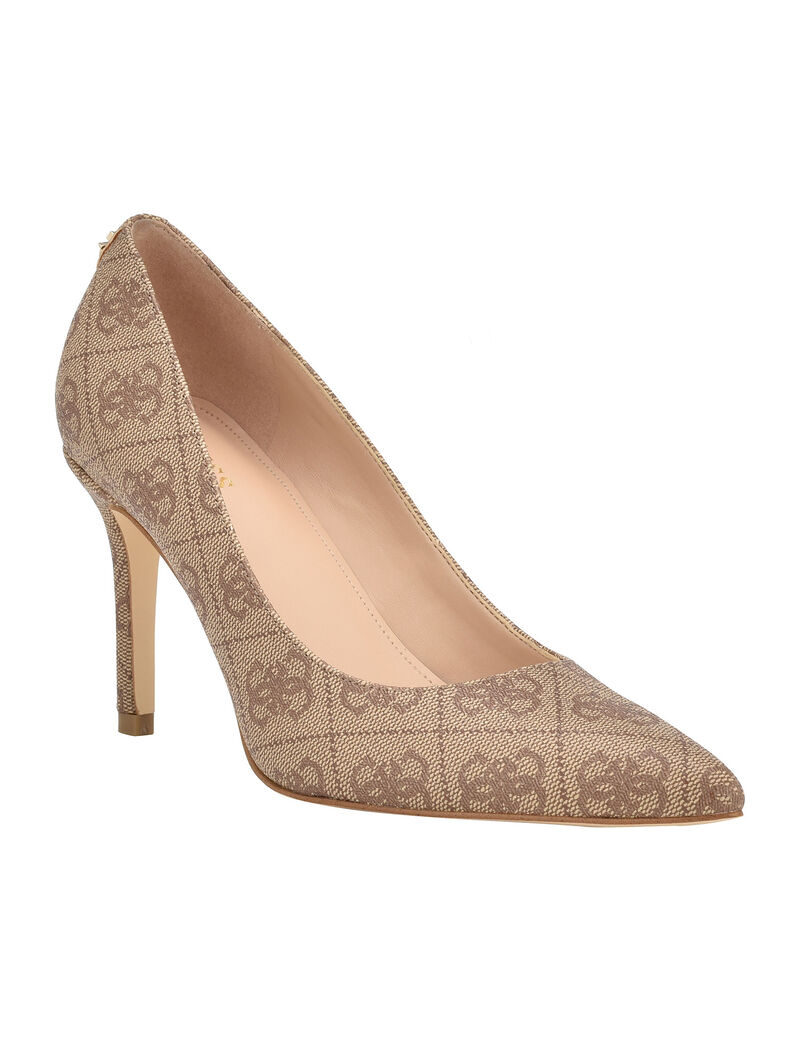 Logo Pump Heels