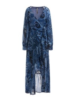 Paisley Print Long Dress