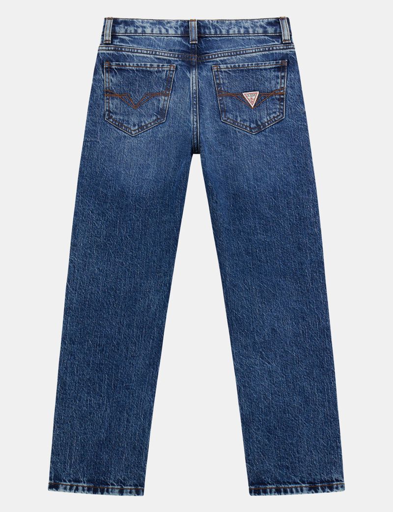 COMFORT DENIM STRAIGHT PANTS