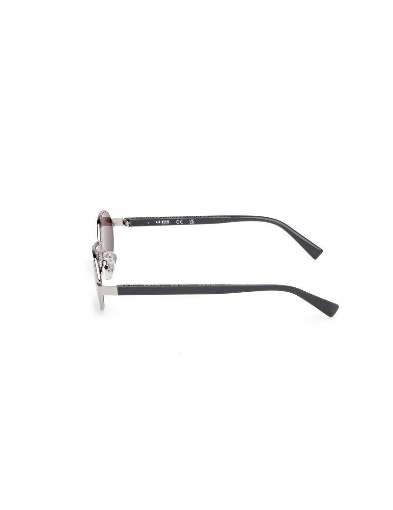 Oval full rim sunglasses